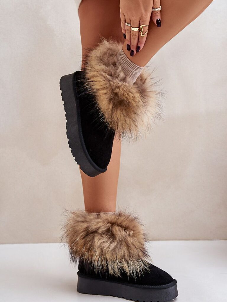 Śniegowce Model Avirisa W5893 Black - Step in style