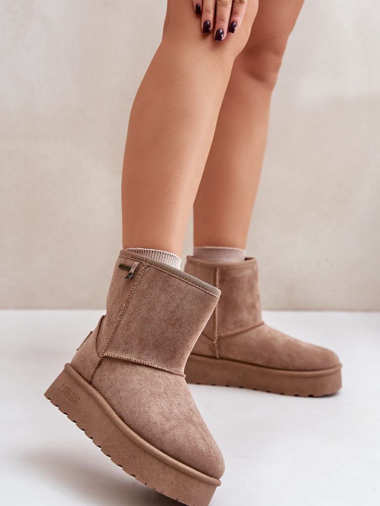 Śniegowce Model Big Star OO274A097 Beige - Step in style