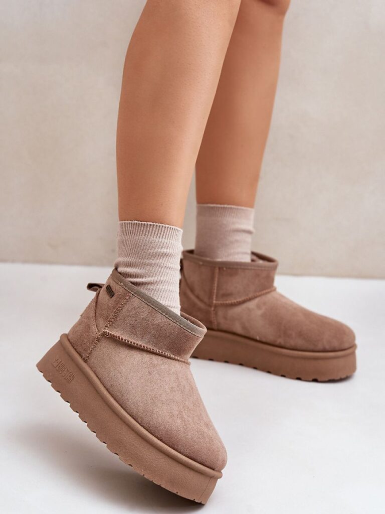 Śniegowce Model Big Star OO274A100 Beige - Step in style