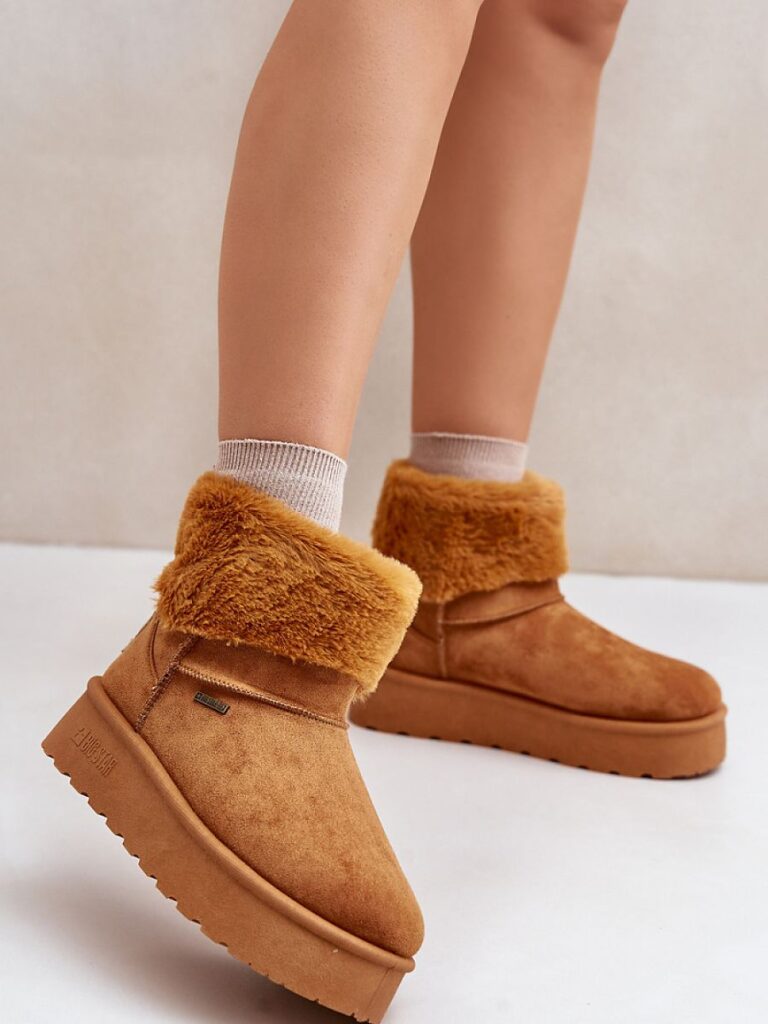Śniegowce Model Big Star OO274A106 Camel - Step in style
