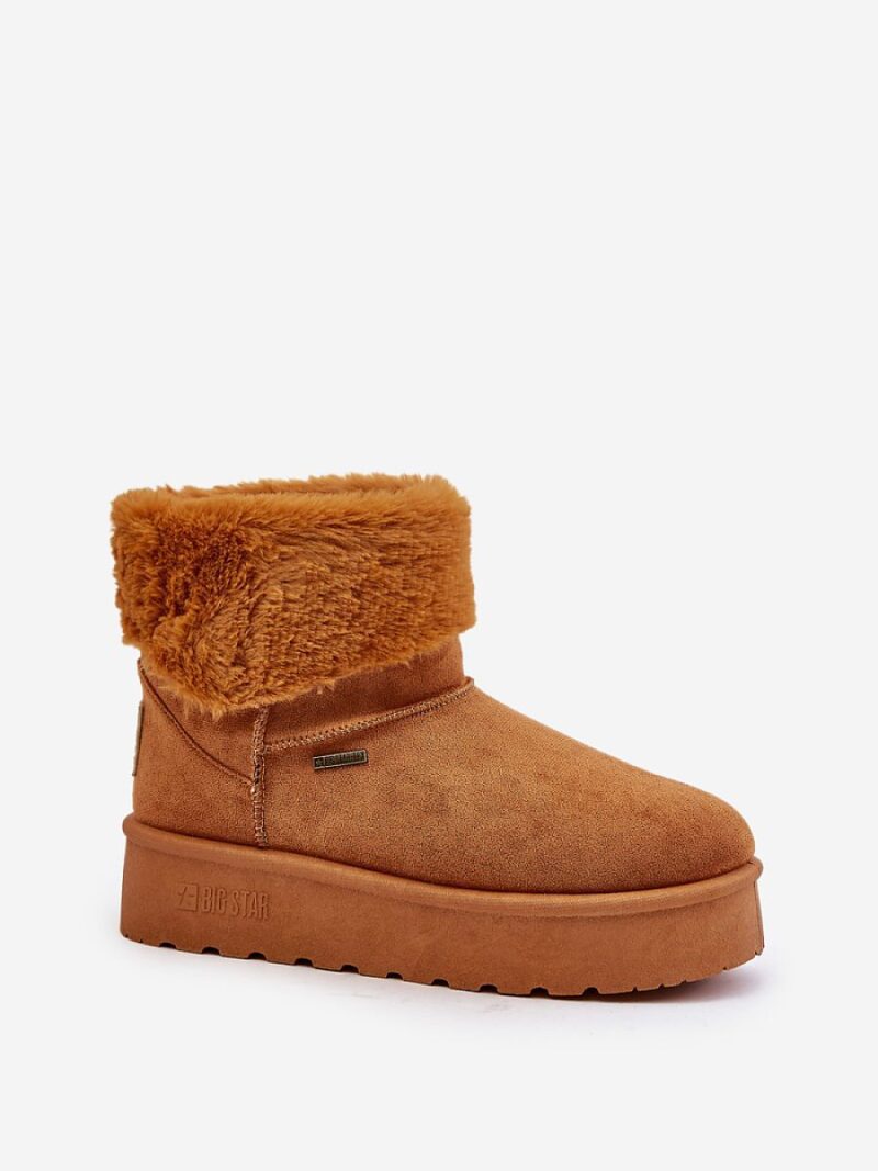 Śniegowce Model Big Star OO274A106 Camel - Step in style - obrazek 2