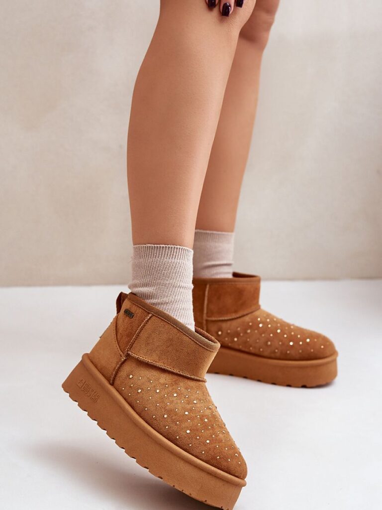 Śniegowce Model Big Star OO274A104 Camel - Step in style
