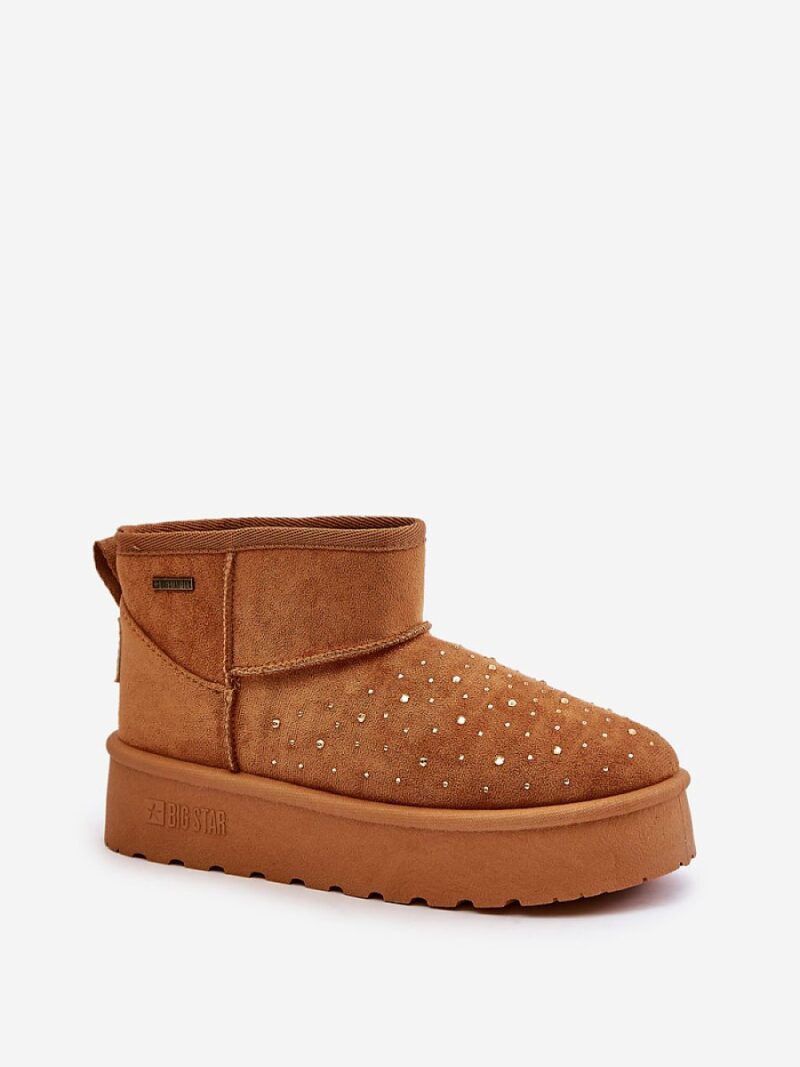 Śniegowce Model Big Star OO274A104 Camel - Step in style - obrazek 2