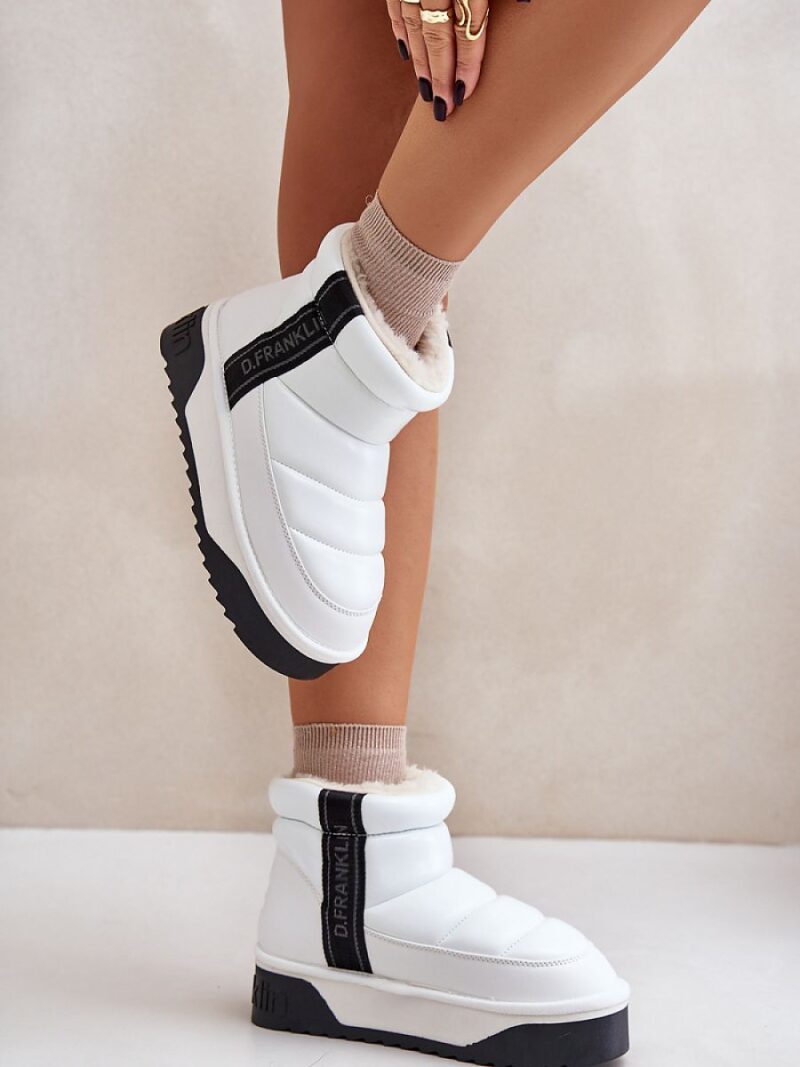 Śniegowce Model D.Franklin DFSH371011 White - Step in style - obrazek 3