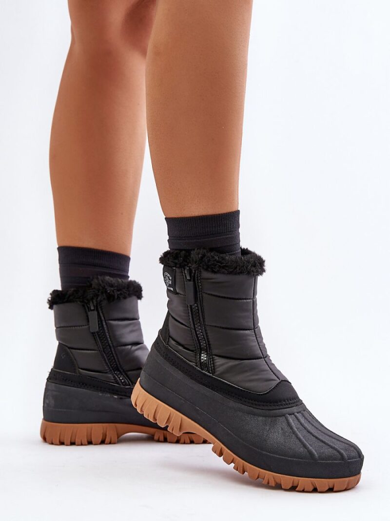 Śniegowce Model Lee Cooper LCJ-24-44-2866 Black - Step in style - obrazek 3