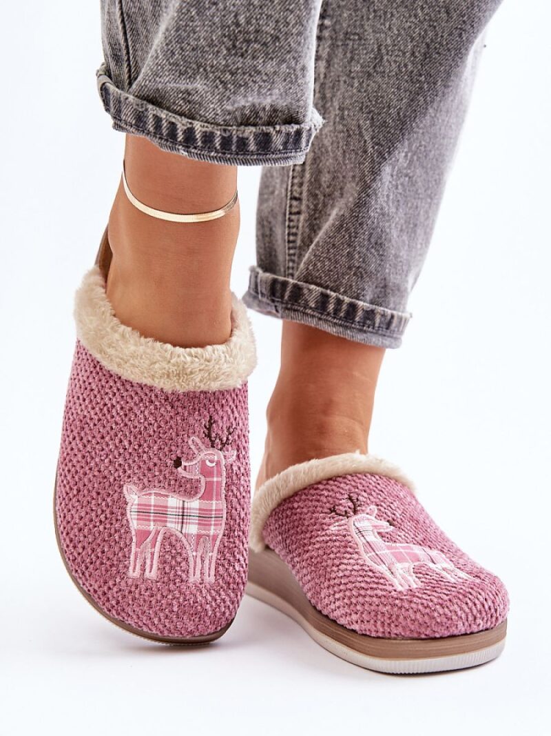 Kapcie Model Inblu CT000034 Pink - Step in style - obrazek 3
