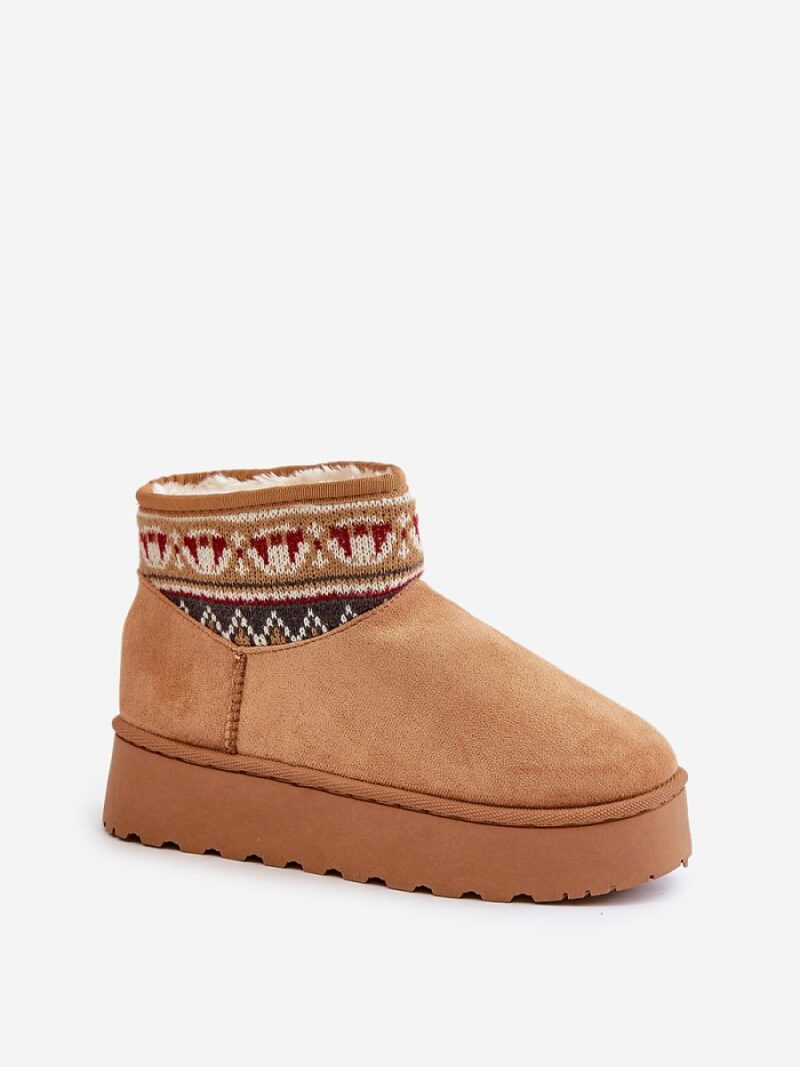 Śniegowce Model Avatharia 20226-4B Camel - Step in style - obrazek 2