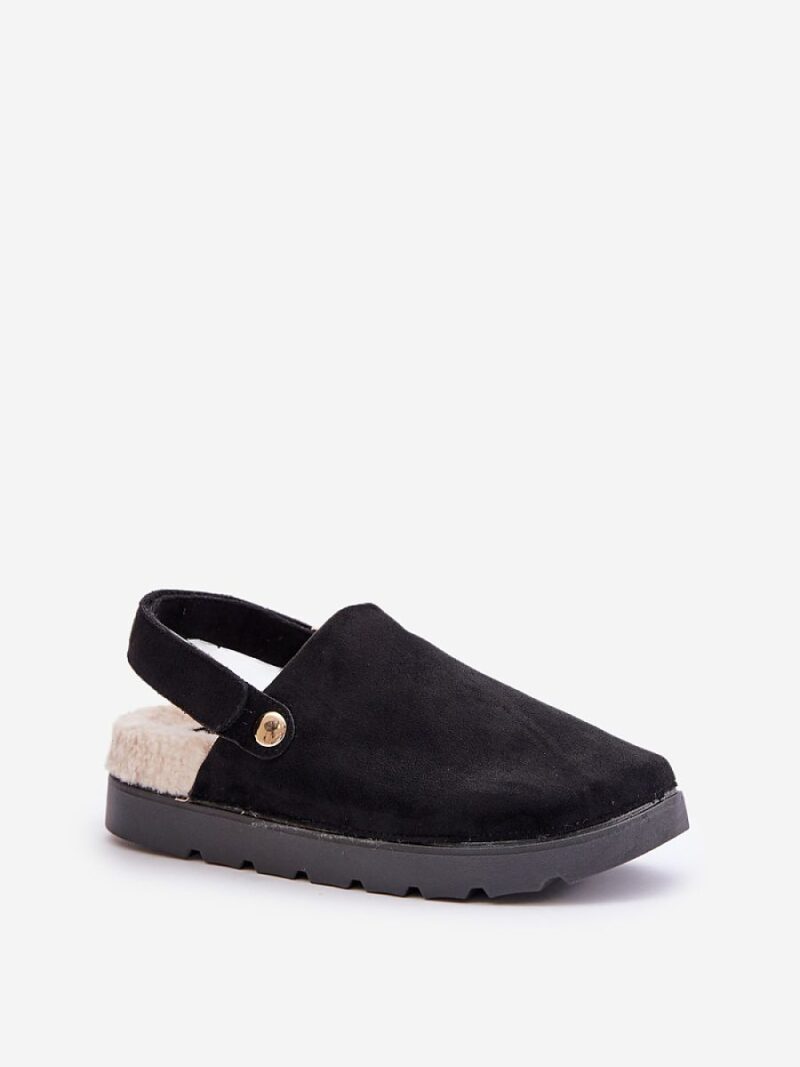 Kapcie Model Sanilora 100-418 Black - Step in style - obrazek 2
