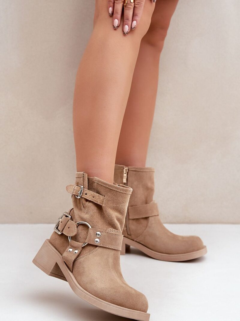 Botki Modeli Zazoo 3644 Beige - Step in style