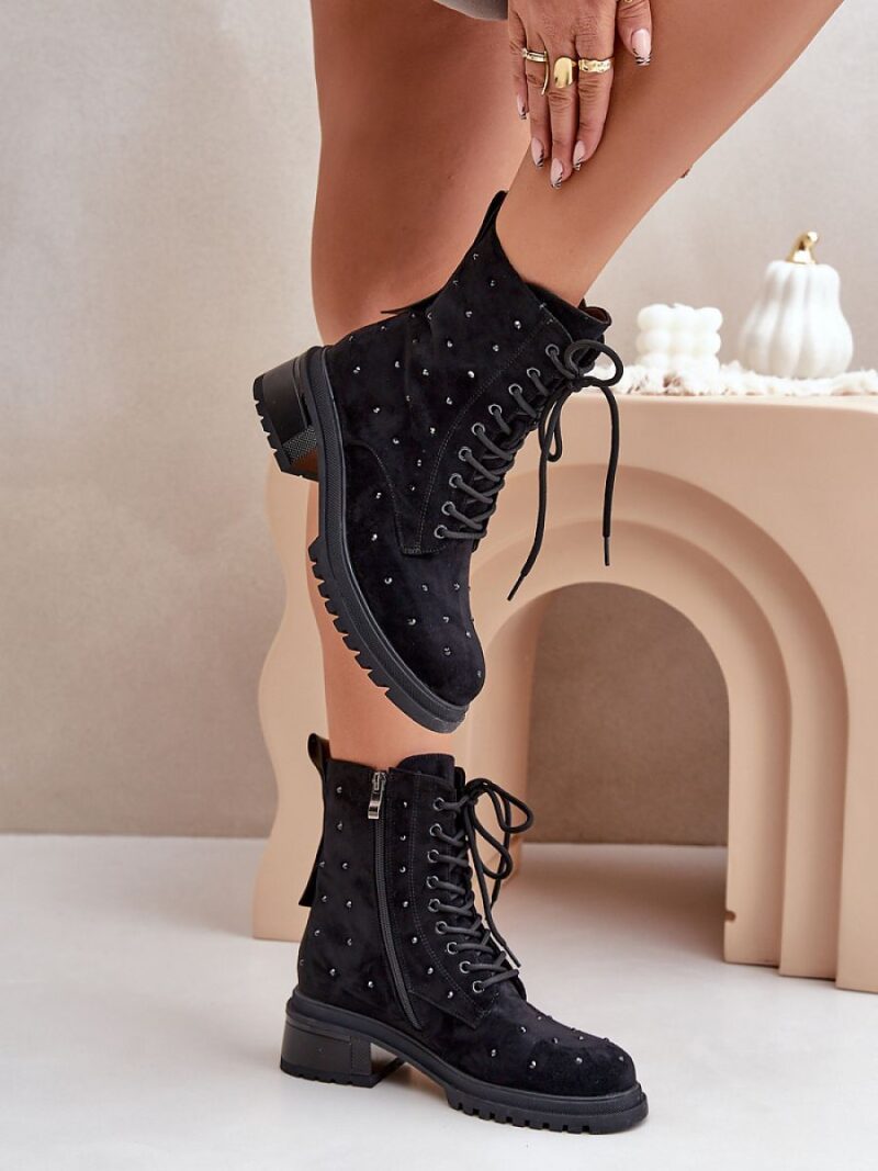 Workery Model DA MR880-017 Black - Step in style - obrazek 3
