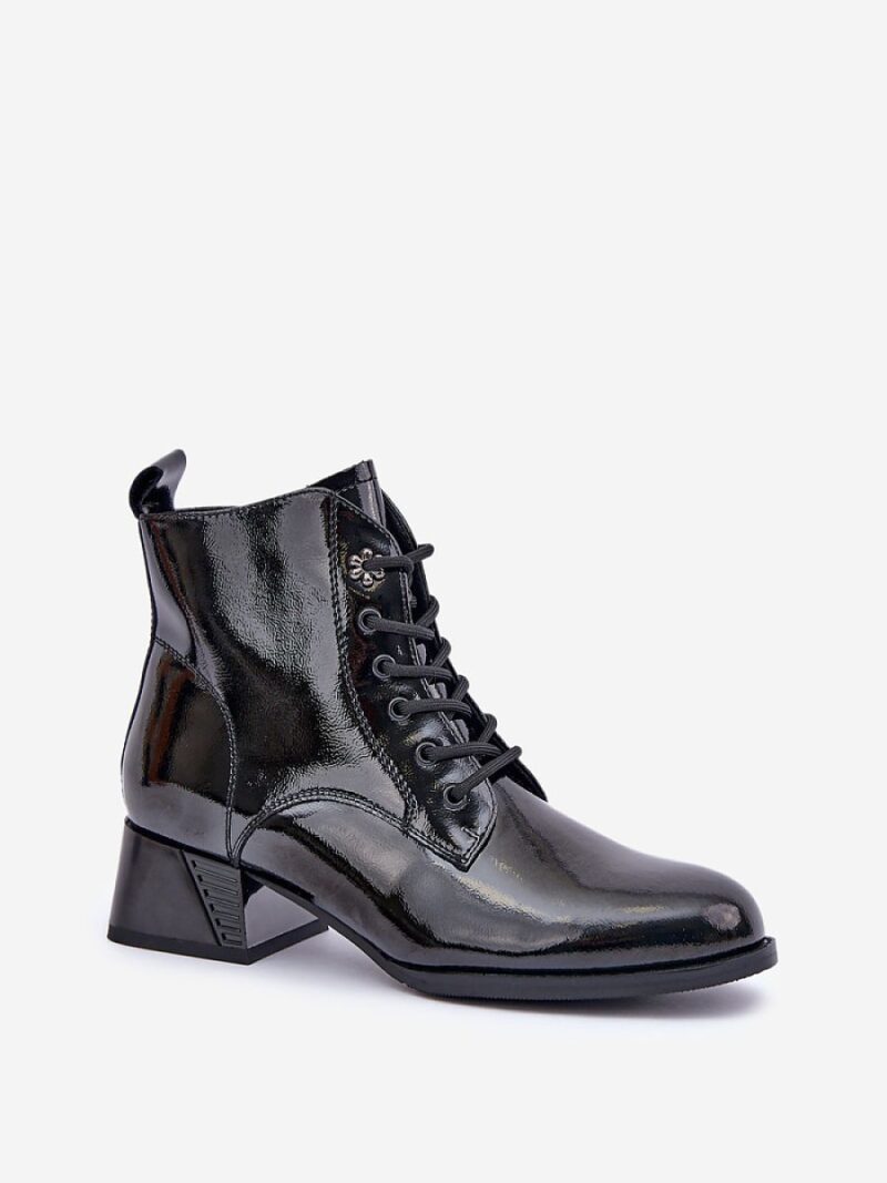Botki Model DA JC42-53 Black - Step in style - obrazek 2