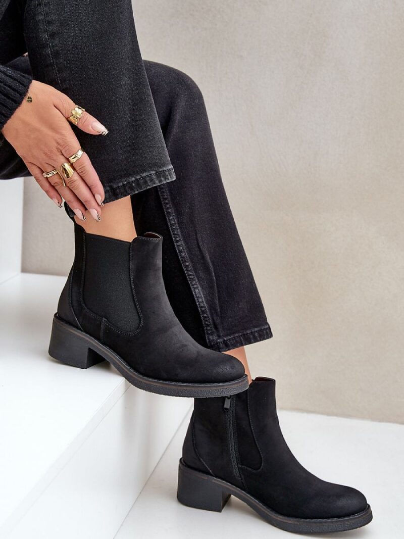 Sztyblety Model Savalindra M712 Black - Step in style - obrazek 3