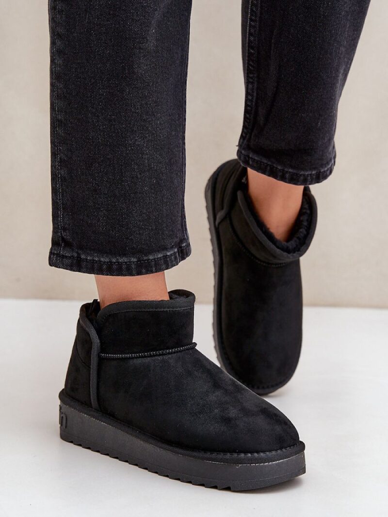 Śniegowce Model D.Franklin DFSH370010 Black - Step in style - obrazek 3
