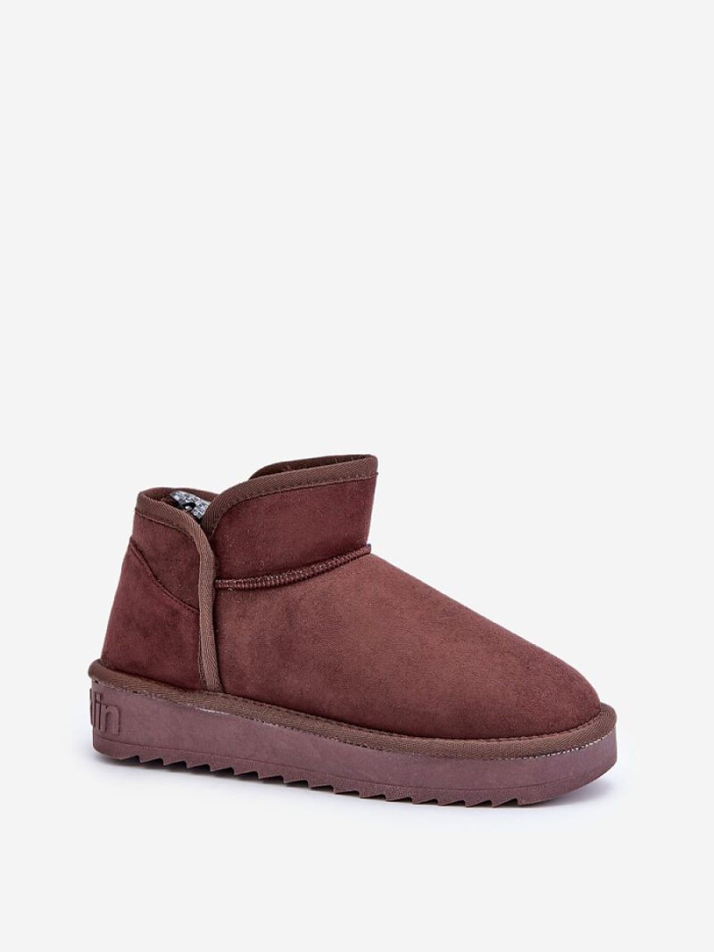 Śniegowce Model D.Franklin DFSH370010 Czekolada - Step in style - obrazek 2