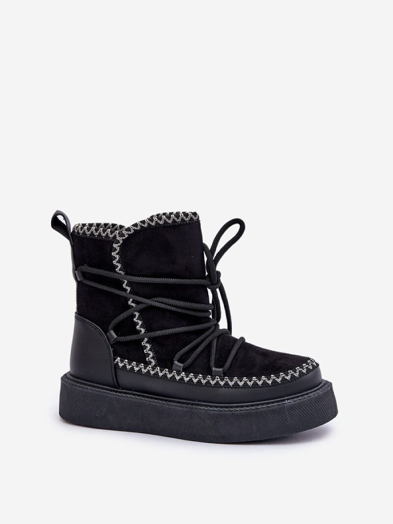 Śniegowce Model Naleris MD1094-1 Black - Step in style - obrazek 2