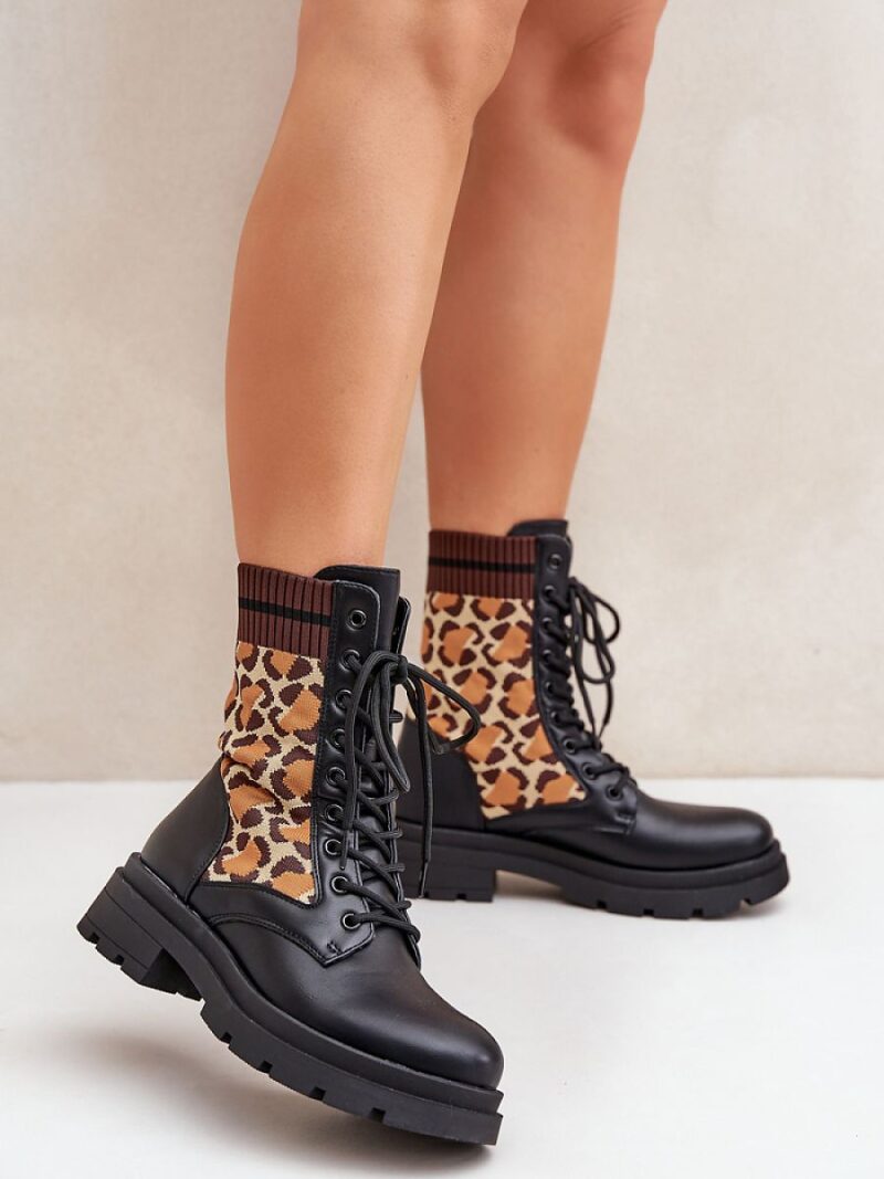 Workery Model Penthis LQ-3 Black/Panterka - Step in style