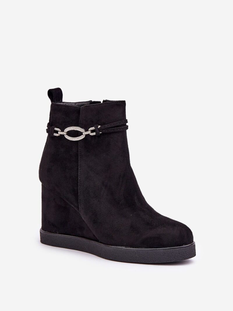 Botki Model Kaiviana BM98 Black - Step in style - obrazek 2