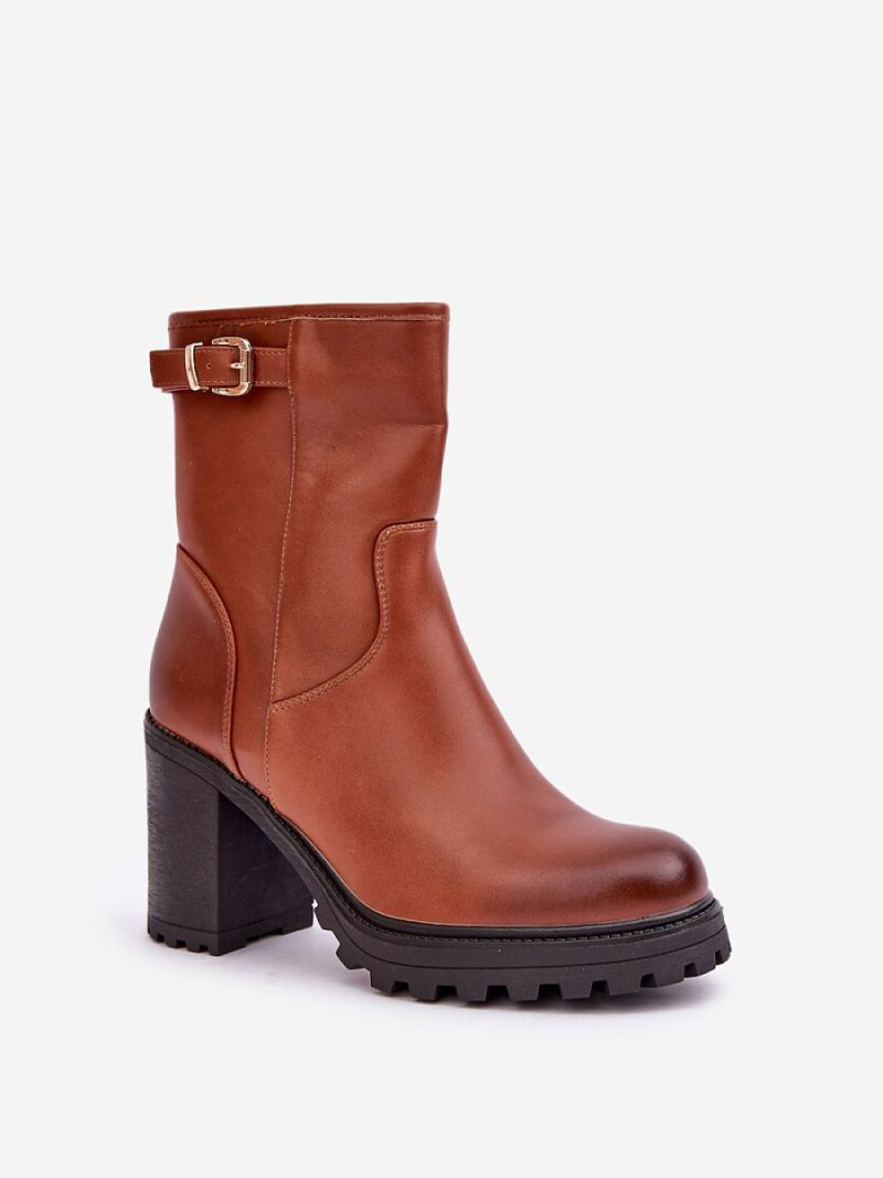 Botki Model Selavia LQ-83 Brown - Step in style - obrazek 2