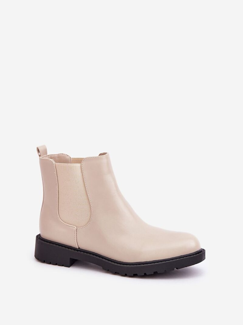 Sztyblety Model Selanna 22-313 Beige - Step in style - obrazek 2