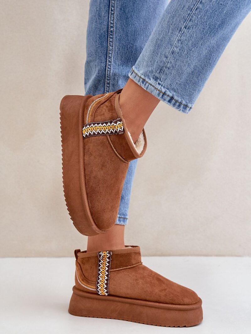 Śniegowce Model Udra UA-1833 Camel - Step in style - obrazek 3