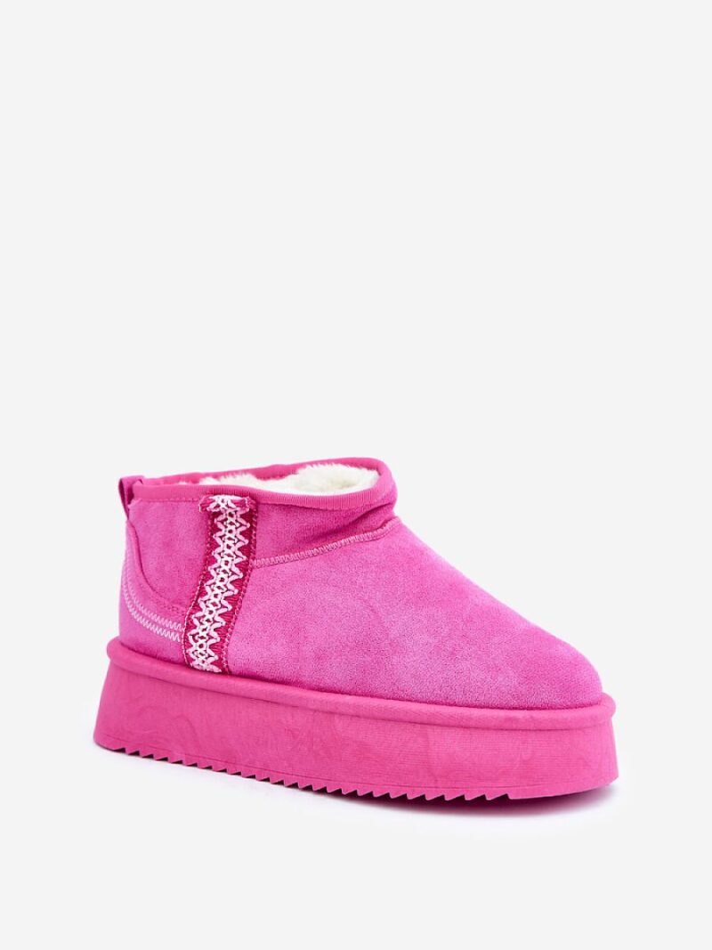 Śniegowce Model Udra UA-1833 Pink - Step in style - obrazek 2