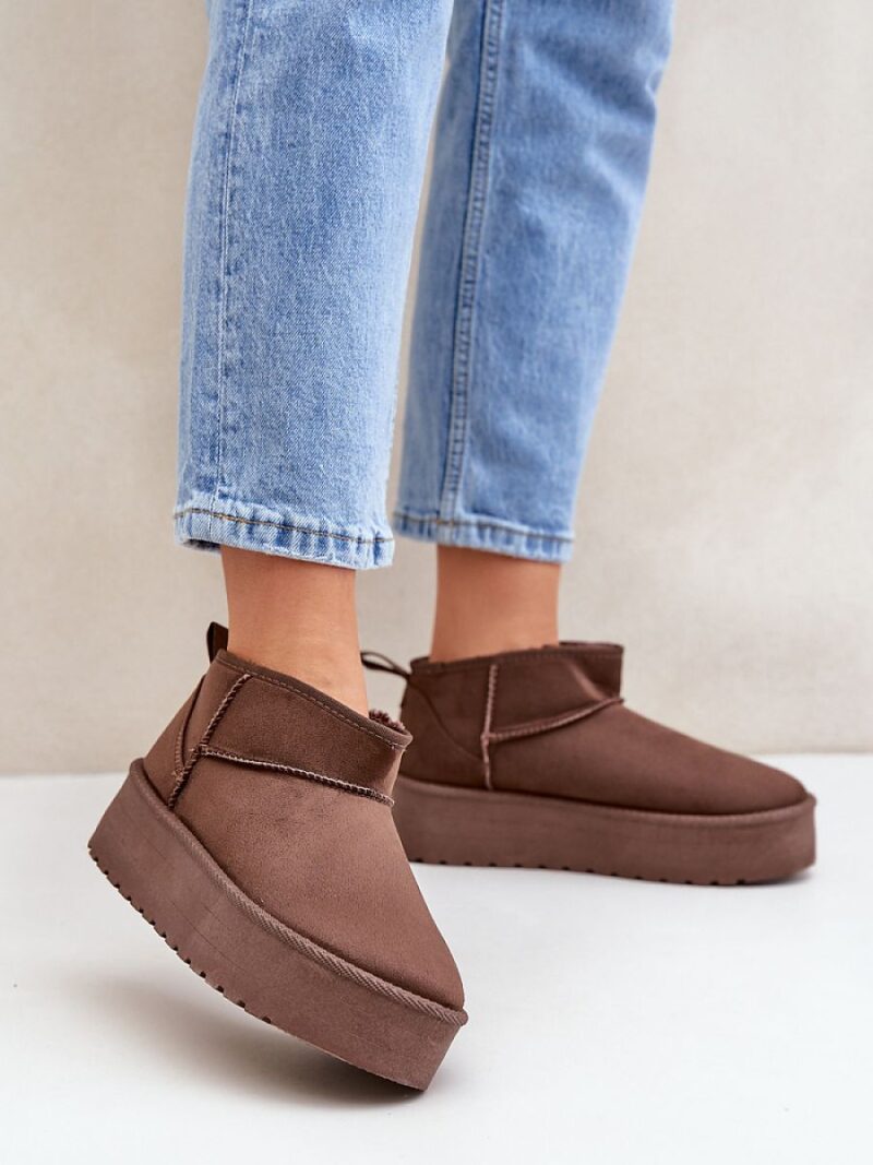 Śniegowce Model Korfedi 6431 Brown - Step in style