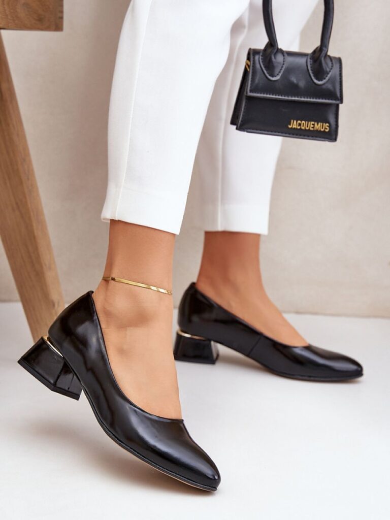 Czółenka Model Lewski 3118 Black - Step in style