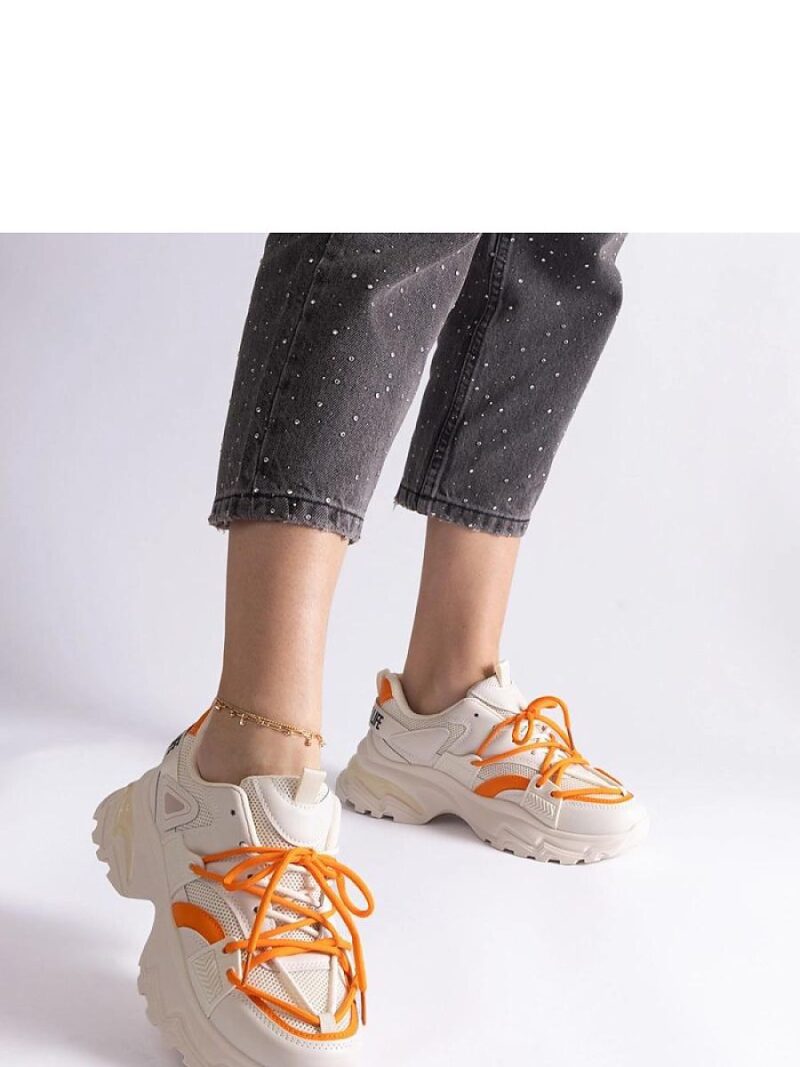 Beżowe sneakersy sportowe Sulamita - Solea - obrazek 3