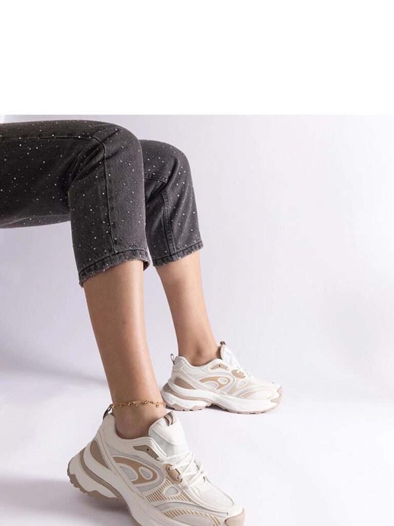Białe damskie sneakersy sportowe Limon - Solea