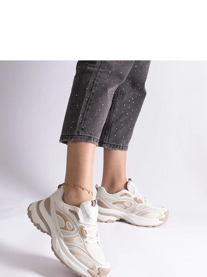 Białe damskie sneakersy sportowe Limon - Solea - obrazek 3