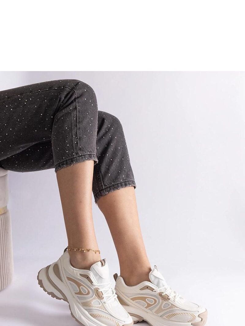 Białe damskie sneakersy sportowe Limon - Solea - obrazek 4