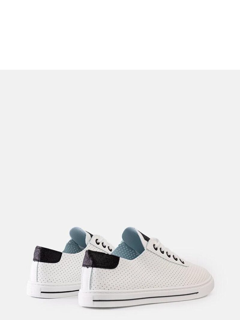 Białe perforowane sneakersy Ruala - Solea - obrazek 2