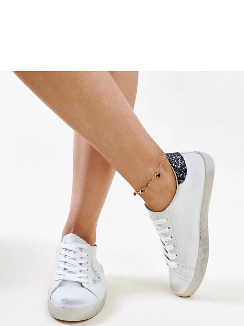 Białe sneakersy z efektem ,,znoszenia`` Gombola - Solea - obrazek 3