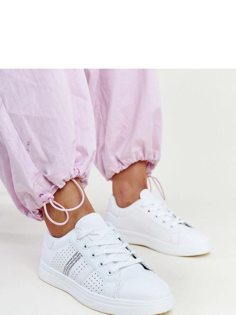 Białe sneakersy eko skóra Berdine - Solea