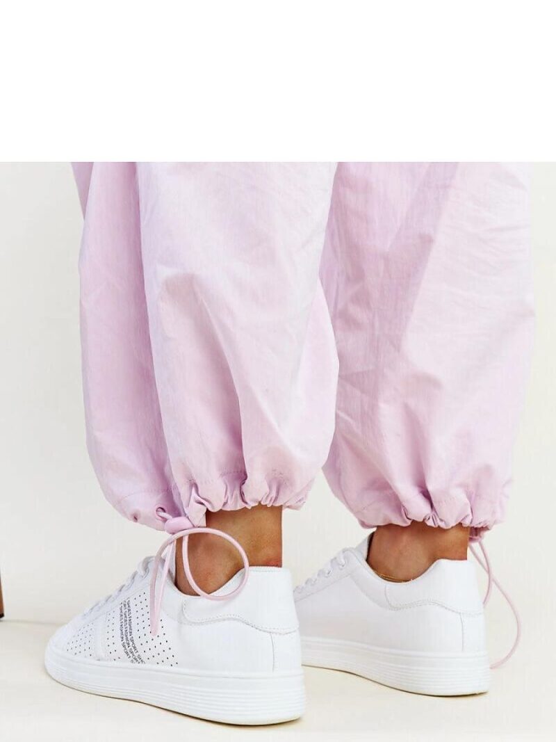 Białe sneakersy eko skóra Berdine - Solea - obrazek 6
