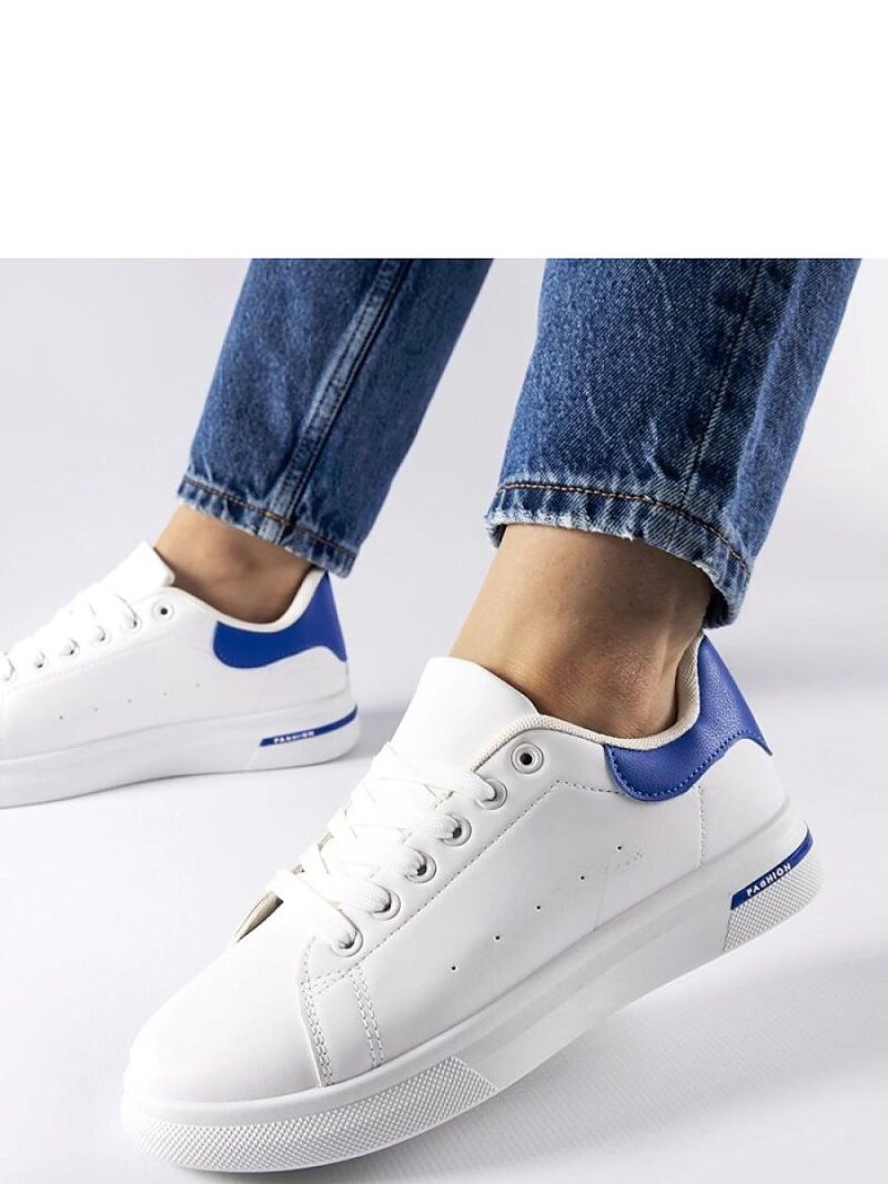 Biało-granatowe sneakersy Leland - Solea - obrazek 3