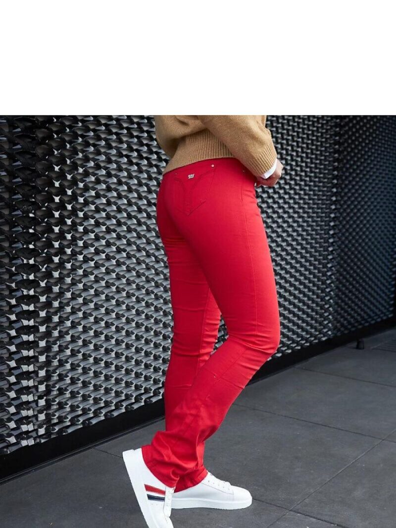 Białe skórzane wiązane sneakersy Camilla - Solea - obrazek 3