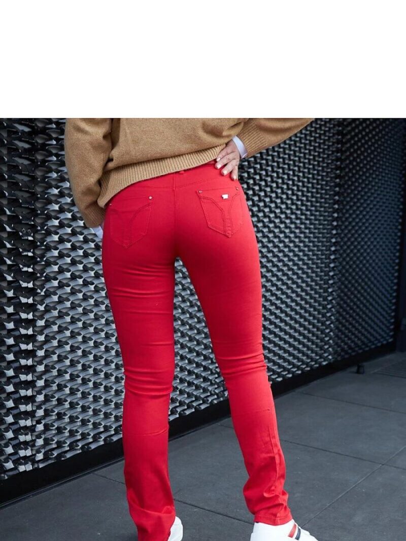 Białe skórzane wiązane sneakersy Camilla - Solea - obrazek 6
