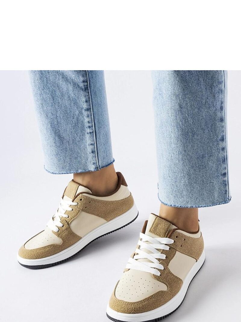 Beżowe sneakersy Jacqueline - Solea - obrazek 2