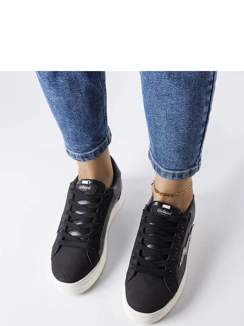 Czarne sneakersy Vernadeau - Solea - obrazek 3