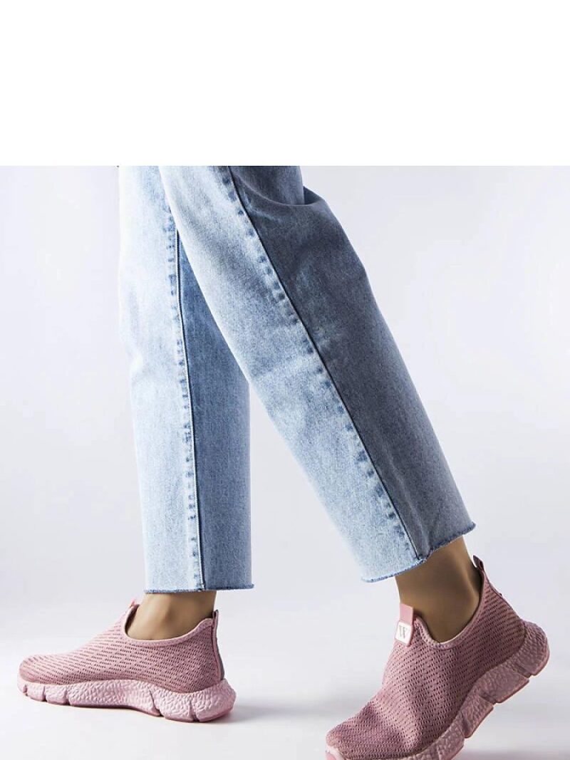 Różowe wsuwane sneakersy Yellville - Solea - obrazek 2