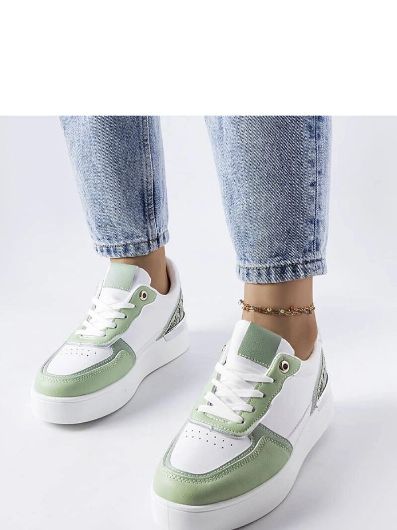 Zielone sneakersy na platformie Tooele - Solea
