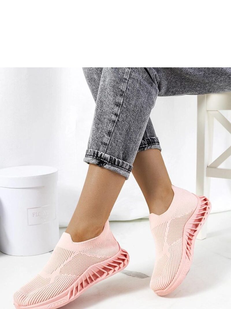 Różowe sneakersy sportowe Neda - Solea - obrazek 2