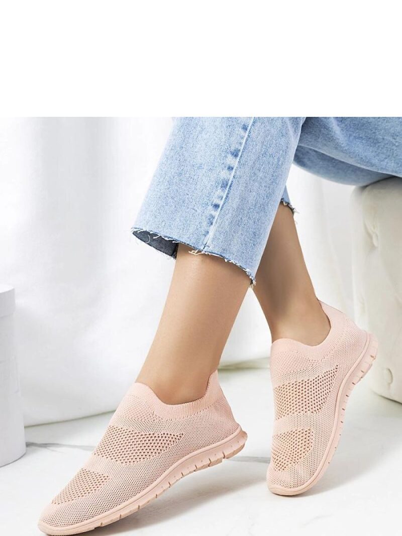Różowe sneakersy sportowe Santen - Solea - obrazek 2