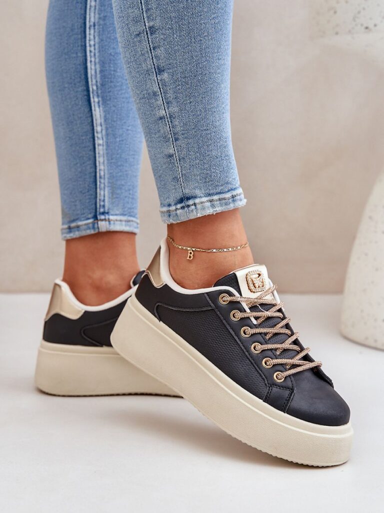 Buty Sportowe Model Fonetha NB751 Black - Step in style