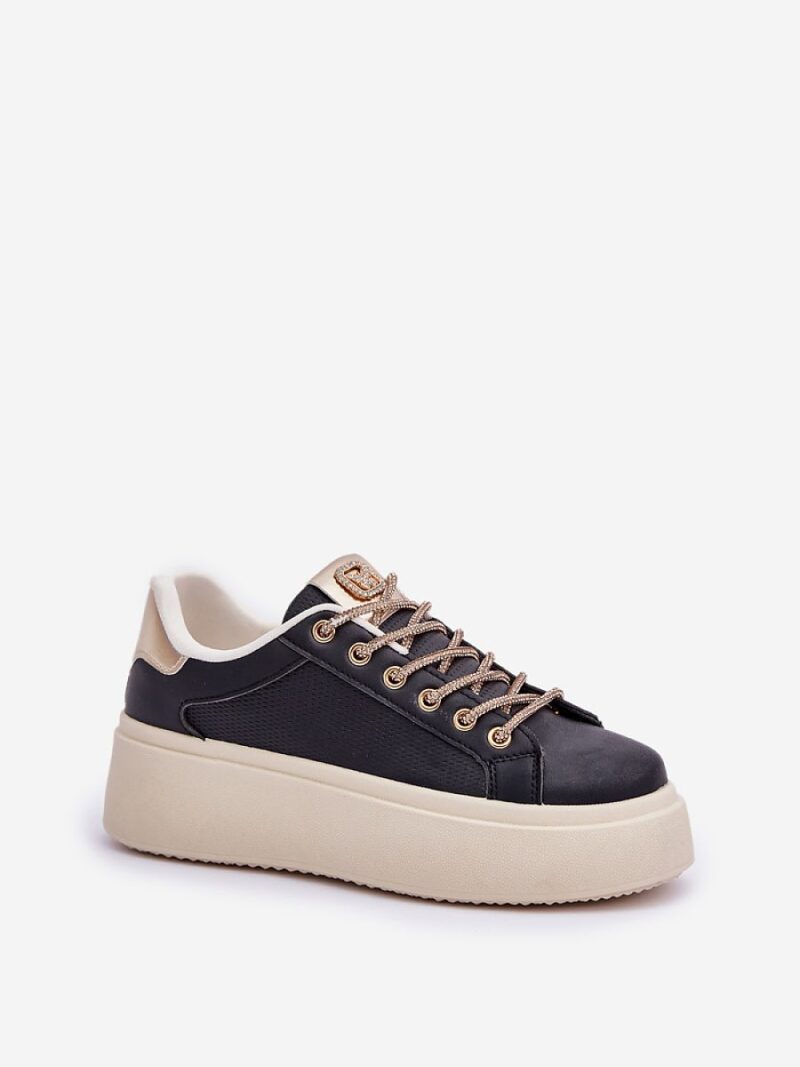 Buty Sportowe Model Fonetha NB751 Black - Step in style - obrazek 2