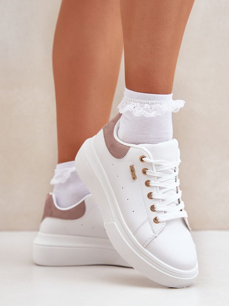 Buty Sportowe Model Lelandine TL601-9-39 White - Step in style