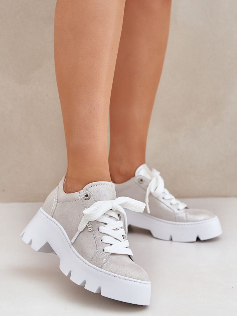 Buty Sportowe Model CheBello 4632 Silver - Step in style