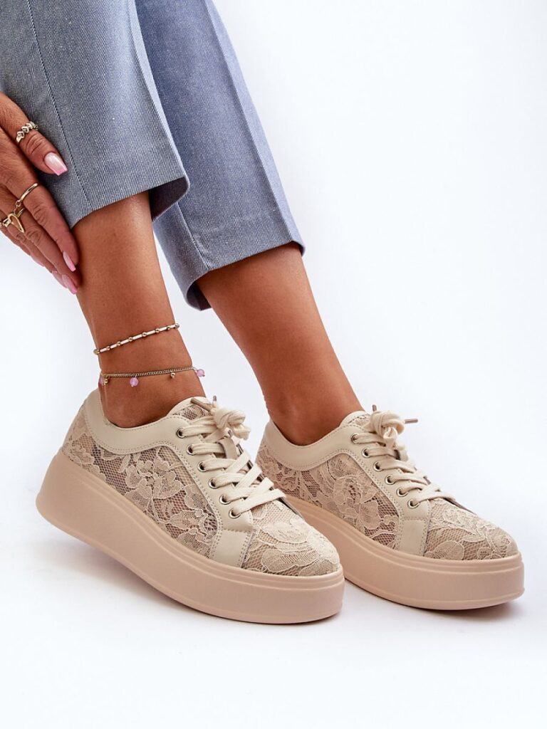 Buty Sportowe Model S.Barski HY51-059 Beige - Step in style