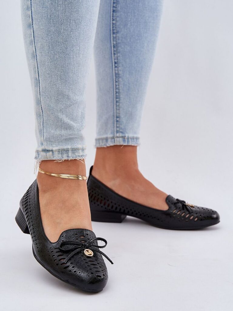 Baleriny Model Amepitrea ASA222-11 Black - Step in style